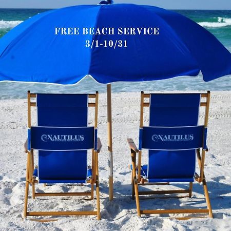 Nautilus 2408 Gulf View 2 Bedroom 4Th Floor Free Beach Service 포르 월턴 비치 외부 사진